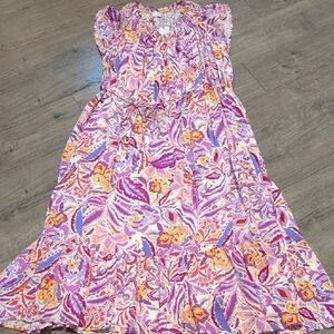 Fate Floral Boho Sleeveless Maxi Dress